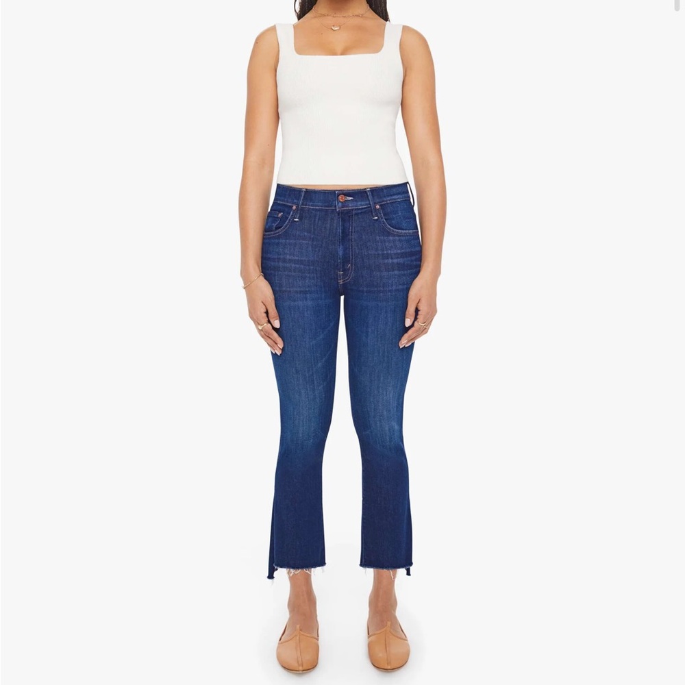 LIL’ MOTHER LIL’ INSIDER CROP STEP FRAY-PETITE JEANS